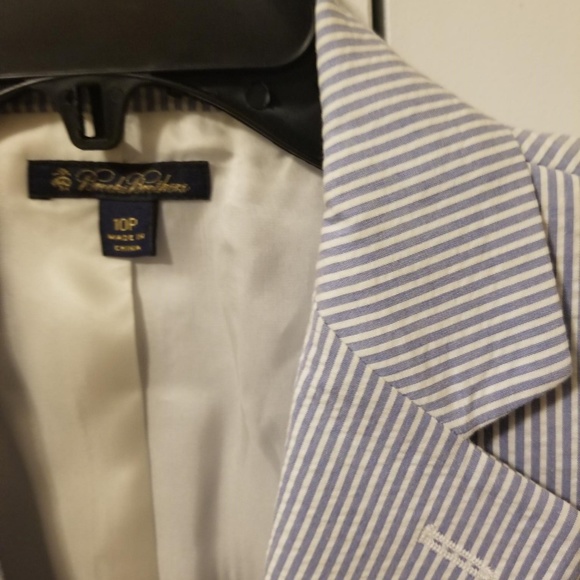 Brooks Brothers 365 Seer Sucker 3 Pc Suit Bundle - Picture 2 of 6